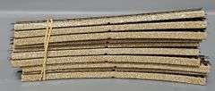 74 Marklin HO Gauge Mixed Curved Track Sections
