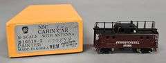 Precision Scale N Scale Pennsylvania N5A Cabin Car with Antenna in original box