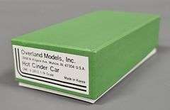Overland Models N scale Hot Cinder Car in original box