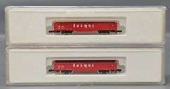 Six Marklin Mini-Club Z Scale Freight Cars