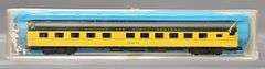 Six Atlas Chicago & Northwestern N Scale Illuminated Passenger Cars in Clear Cases