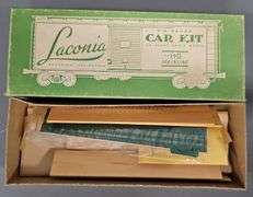 Eight Vintage Varney, Manor, Megow and Laconia HO Gauge Train Car Kits