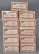 Eleven Con-Cor N Scale New York Central Passenger Car Kits in original boxes