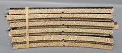 74 Marklin HO Gauge Mixed Curved Track Sections