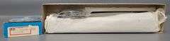 Four Con-Cor HO Scale Southern 10/6 sleeper passenger car kits in original boxes