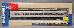 Four Walthers HO Scale Amtrak Passenger Cars in original boxes