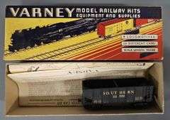 Eight Vintage Varney, Manor, Megow and Laconia HO Gauge Train Car Kits