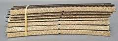 74 Marklin HO Gauge Mixed Curved Track Sections