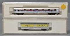 Six Marklin Mini-Club Z Scale Freight Cars