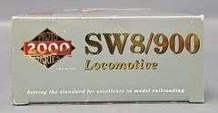 Life-Like Proto 2000 Series HO Scale Rock Island SW8/900 Diesel Locomotive #820
