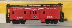 Ten Atlas N Scale Cabooses in Clear Cases