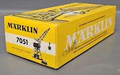 Marklin HO Scale 7051 (Gantry Crane) Drehkran with Lifting Magnet in Original Box