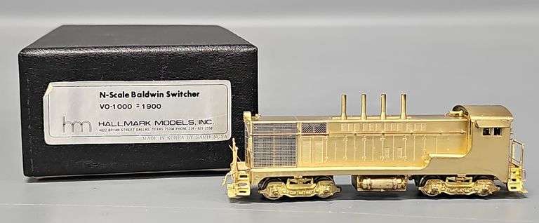 Hallmark Models N Scale Brass Baldwin Switcher VO-1000 #1900