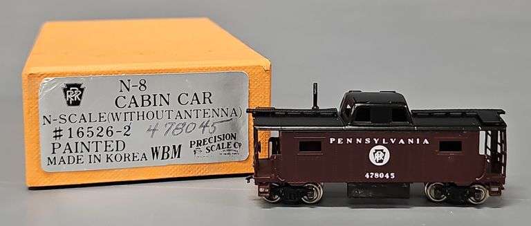 Precision Scale Co. N Scale Brass N5A Cabin Car in original box