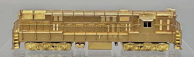 Sunset N Scale Brass Fairbanks Morse Trainmaster Diesel locomotive