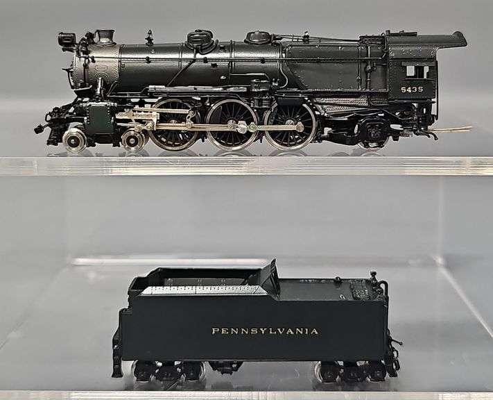 Iron Horse N Scale Brass Pennsylvania W-4S 4-6-2 Steam Locomotive and Tender