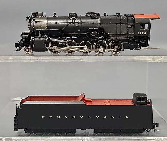 Key Imports N Scale Brass Pennsylvania I-1SA 2-10-0 Steam Locomotive and Tender #1126