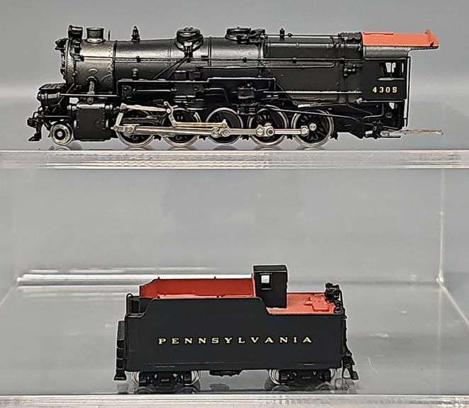 Key Imports N Scale Brass Pennsylvania I-1S 2-10-0 Decapod Steam Locomotive and Tender #4305