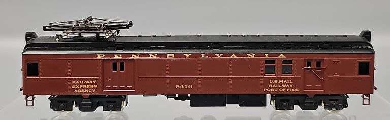 NJ International N Scale Brass Pennsylvania MBM-62 Mail Baggage Car #5416