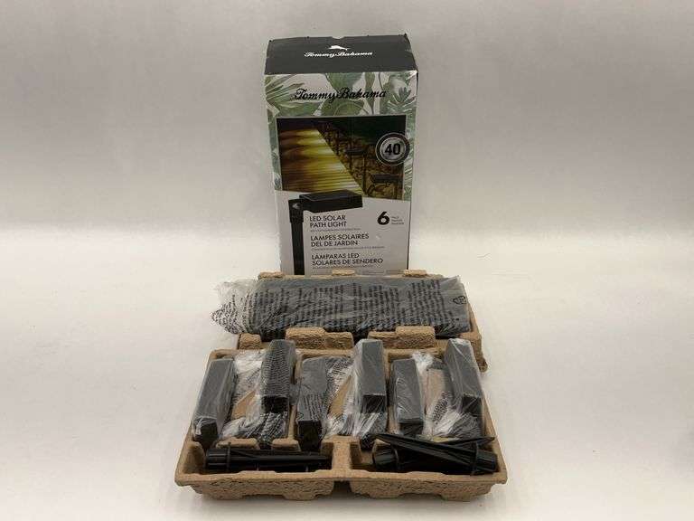Tommy Bahama LED Solar Path Lights - 6 Pack