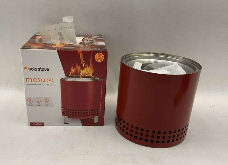 Solo Stove Mesa XL Mulberry Tabletop Fire Pit