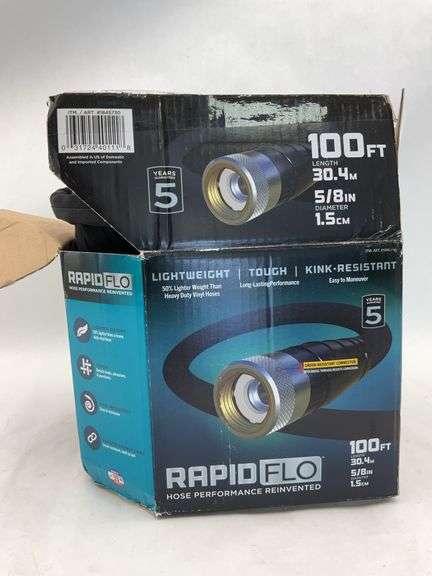 RapidFlo 100 ft Garden Hose 5/8 in image