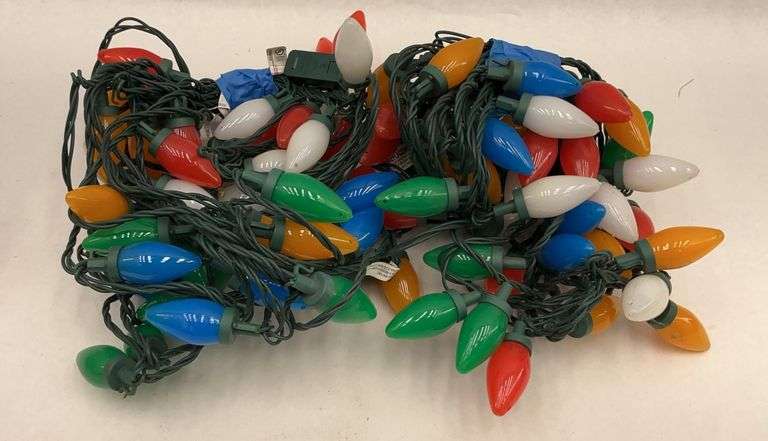 Sylvania Stay-Lit 2 Sets of 50 LED C9 Lights