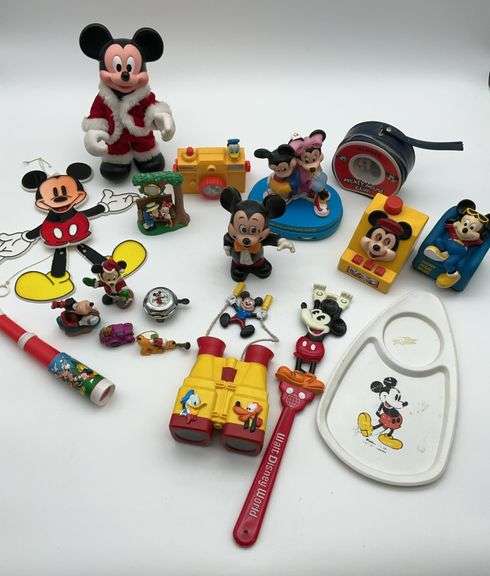 Disney Collectibles Lot - Mickey Mouse, Donald Duck, Pluto, and More image