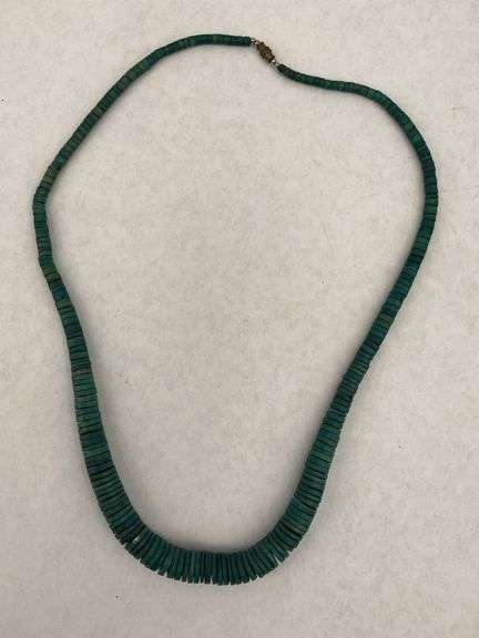 Turquoise Beaded Statement image