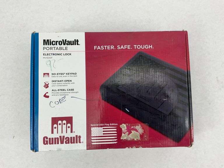 Microvault MV500F Gun Vault with Original Box image