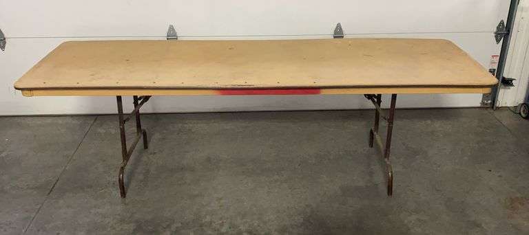 8 ft Folding Table image