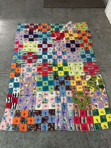 Comic Strip & Patchwork Quilt, 67x46 image