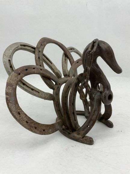 Unique Horseshoe Turkey Sculpture image
