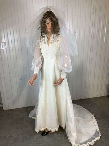 Full Size Mannequin Displaying Bridal Gown image