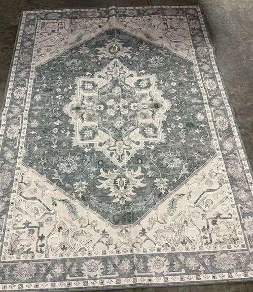 Wyatt & Ash Machine Washable Area Rug - 5ft 3in x 7ft 5in image