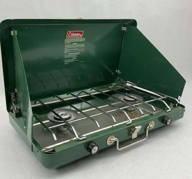 Coleman Base Camp 2 Burner Propane Stove with Regulator image