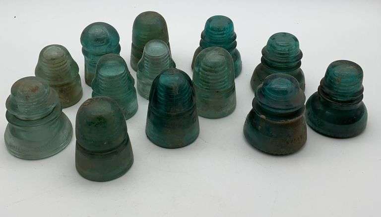 Group of Glass Electrical Insulators image