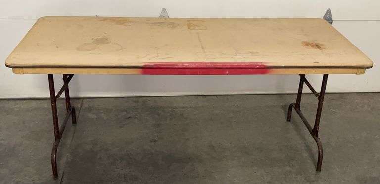 6ft folding table image