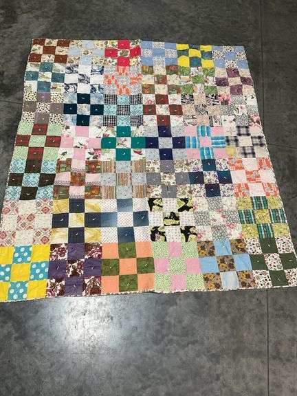 Patchwork Quilt - 60 x 67 Inches image