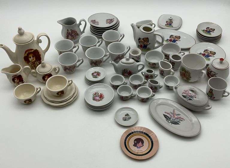 Selection of Toy Tea Sets and Dishes image