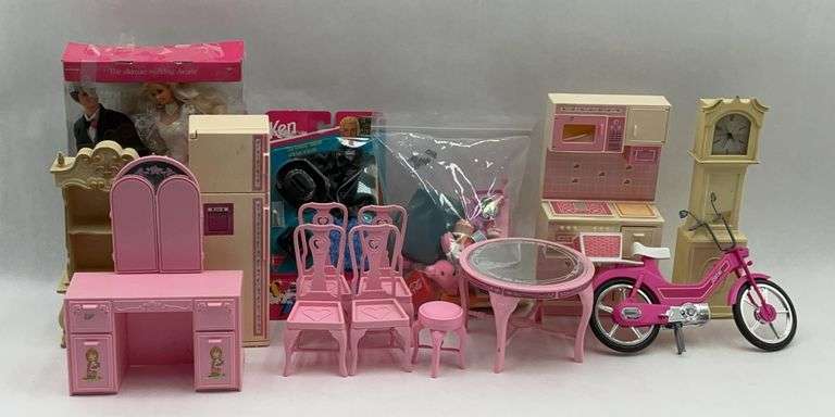 Assorted Barbie Doll Furniture & Accessories image
