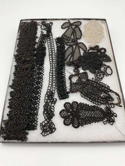 Collection of Beaded Dress Front Decorative Pieces image