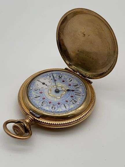 American Waltham Hunter Case Pocket Watch 1886 image