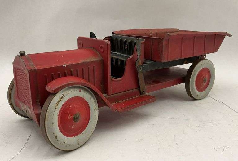 Structo Pressed Steel Dump Truck Toy image