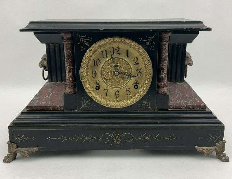 E. Ingraham Mantle Clock - For Parts or Restoration image