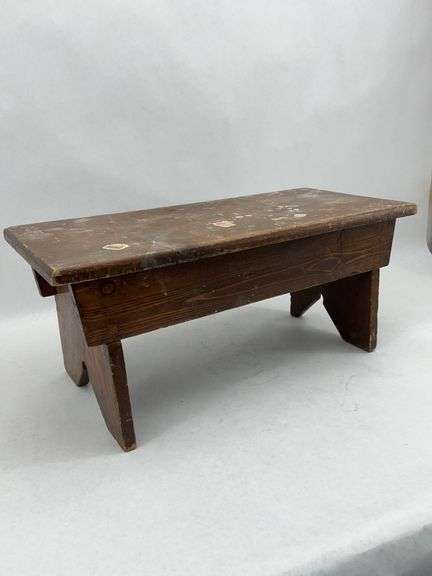 Small Wooden Foot Stool image
