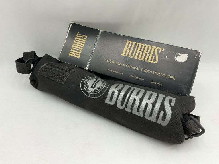 Burris 12X-24X-50mm Compact Spotting Scope with Case and Box image