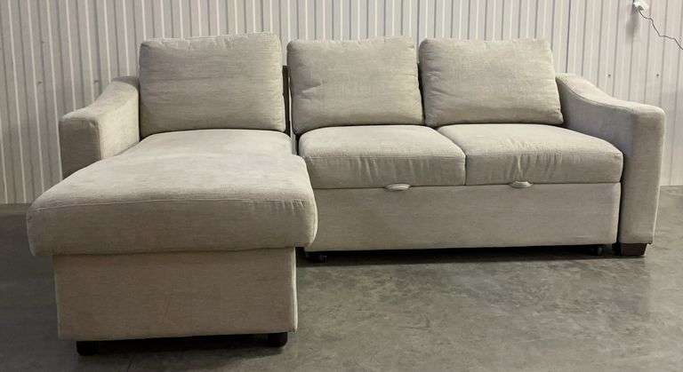 Aria Sofa Chaise with Reversible Chaise & Storage image