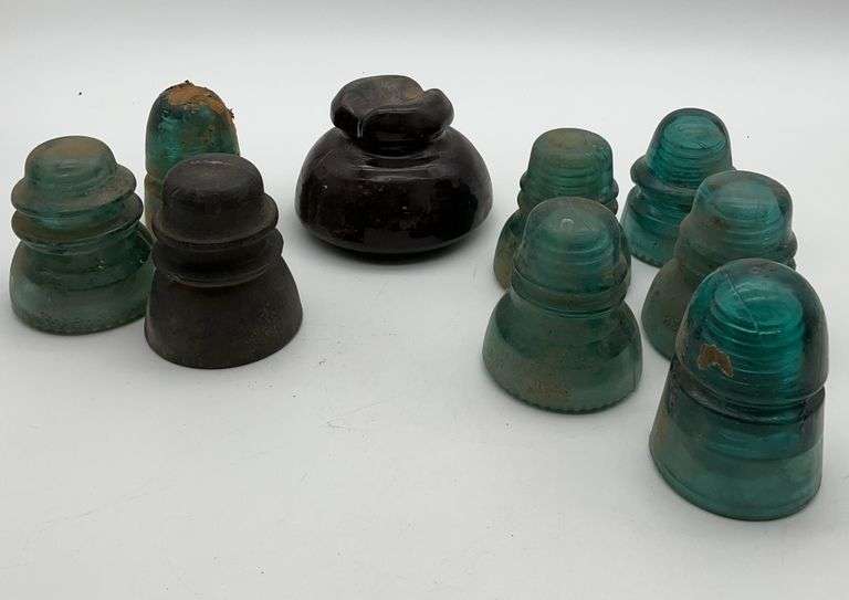 Group of Glass and Ceramic Insulators image