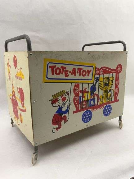 Tote-A-Toy Rolling Toy Box image